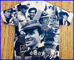 Vintage 90s Bill Graham Grateful Dead T-shirt NRPS All Over Print RARE