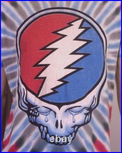Vintage 90s Delta Tag single stitch 1995 Grateful Dead T-Shirt Fare Thee Well L