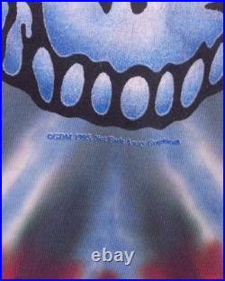 Vintage 90s Delta Tag single stitch 1995 Grateful Dead T-Shirt Fare Thee Well L