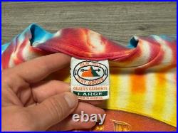 Vintage 90s GRATEFUL DEAD 1994 Soldier Field Chicago Tie Dye T-Shirt Adult Large