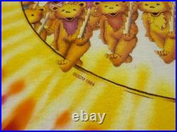 Vintage 90s GRATEFUL DEAD 1994 Soldier Field Chicago Tie Dye T-Shirt Adult Large