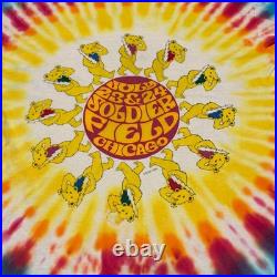 Vintage 90s GRATEFUL DEAD 1994 Soldier Field Chicago Tie Dye T-Shirt Adult Large