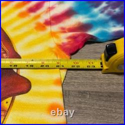 Vintage 90s GRATEFUL DEAD 1994 Soldier Field Chicago Tie Dye T-Shirt Adult Large