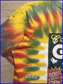 Vintage 90s Ganja Puffs T Shirt L Weed Marijuana Drug Dog Eat Dog Grateful Dead