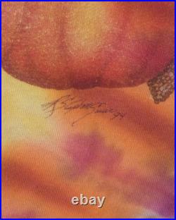 Vintage 90s Grateful Dead 1994 Harvest Fall Tour T-Shirt Halloween Concert L