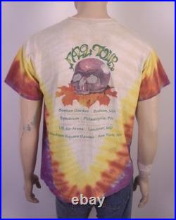 Vintage 90s Grateful Dead 1994 Harvest Fall Tour T-Shirt Halloween Concert L