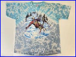 Vintage 90s Grateful Dead 1995 USA Olympics Ski Team Shirt Size XL USA Made Rare