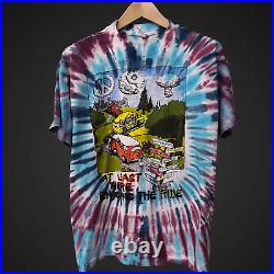 Vintage 90s Grateful Dead At Least We're Enjoying The Ride Lot T-shirt Size XL