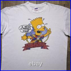 Vintage 90s Grateful Dead Bart Simpson Lot T Shirt Men's XL Band Single Stitch