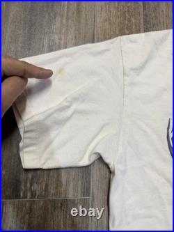 Vintage 90s Grateful Dead Chicago Dead Ice Cream 1990 Size L Rare Liquid Blue