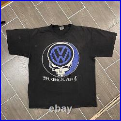 Vintage 90s Grateful Dead Fukengruven T-Shirt Adult Size XL Single Stitch RARE