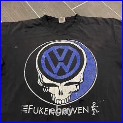 Vintage 90s Grateful Dead Fukengruven T-Shirt Adult Size XL Single Stitch RARE