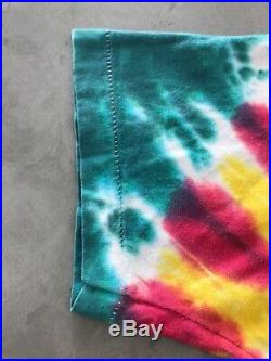 Vintage 90s Grateful Dead Lithuania 1992 Basketball Tie Dye T-Shirt Size M/L