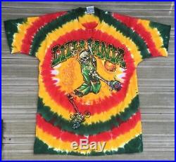 Vintage 90s Grateful Dead Lithuania Basketball T Shirt Men SZ Large Fit DS NR