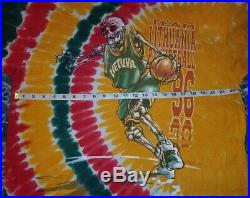 Vintage 90s Grateful Dead Lithuania Basketball T Shirt XL