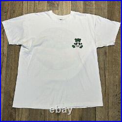 Vintage 90s Grateful Dead Peace Bear Shirt Men's XL White Single Stitch