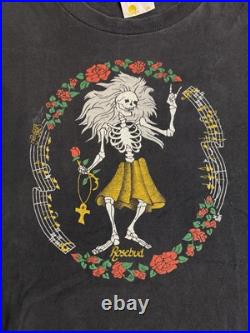 Vintage 90s Grateful Dead Rosebud T Shirt XL Jerry Garcia Band Phil Lesh Phish