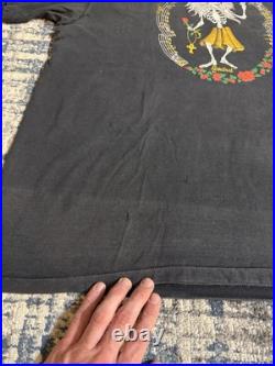 Vintage 90s Grateful Dead Rosebud T Shirt XL Jerry Garcia Band Phil Lesh Phish