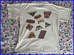 Vintage 90s Grateful Dead Spiral Dancing Bears T Shirt XL Brockum VTG Deadhead
