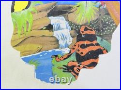 Vintage 90s Grateful Dead Spring Tour 1993 T-Shirt Rainforest Large Cut Sleeves