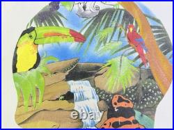 Vintage 90s Grateful Dead Spring Tour 1993 T-Shirt Rainforest Large Cut Sleeves