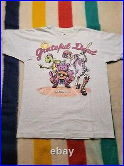 Vintage 90s Grateful Dead Steal Your Base Baseball T-Shirt Size XL ASAP Rocky