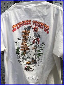 Vintage 90s Grateful Dead Summer Tour 1991 T Shirt XL Brockum USA Concert Tee