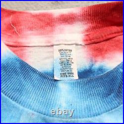 Vintage 90s Grateful Dead Tie Dye 1995 Tour Shirt 30th Anniversary