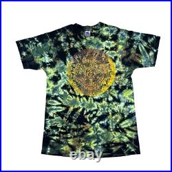 Vintage 90s Grateful Dead Tie Dye Aztec T-Shirt LARGE Single Stitch USA