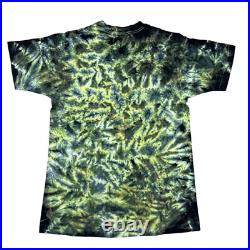 Vintage 90s Grateful Dead Tie Dye Aztec T-Shirt LARGE Single Stitch USA