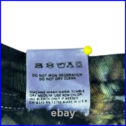 Vintage 90s Grateful Dead Tie Dye Aztec T-Shirt LARGE Single Stitch USA