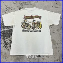 Vintage 90s Grateful Dead Where The Wild Things Are Concert T Shirt Mens XL Band
