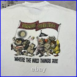 Vintage 90s Grateful Dead Where The Wild Things Are Concert T Shirt Mens XL Band