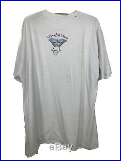 Vintage 90s Grateful Dead White Rainforest Dead T-Shirt