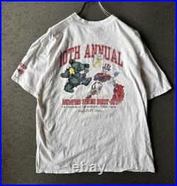 Vintage 90s Grateful Dead lacrosse T-shirt BACHARACH RASIN Size XL