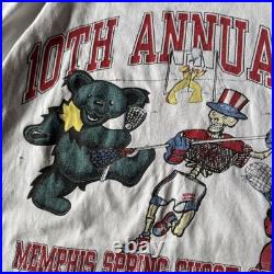 Vintage 90s Grateful Dead lacrosse T-shirt BACHARACH RASIN Size XL