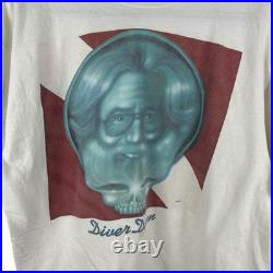 Vintage 90s Jerry Garcia Diver Down Grateful Dead Rock Band Shirt Size XL