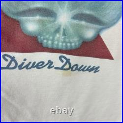 Vintage 90s Jerry Garcia Diver Down Grateful Dead Rock Band Shirt Size XL