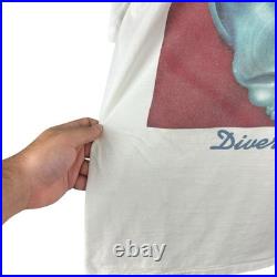 Vintage 90s Jerry Garcia Diver Down Grateful Dead Rock Band Shirt Size XL