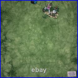 Vintage 90s NWT GRATEFUL DEAD LIQUID BLUE GOLF T SHIRT Tie Dye Tags Concert XL