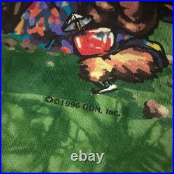 Vintage 90s NWT GRATEFUL DEAD LIQUID BLUE GOLF T SHIRT Tie Dye Tags Concert XL