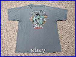 Vintage 90s PHISH Tour 1997 Shirt Band Concert 90s Distressed L/XL Grateful Dead