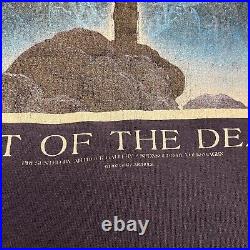 Vintage 90s Single Stitch Grateful Dead T-Shirt Men's Size XL Art Of The Dead