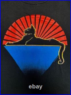 Vintage 90s Stanley Mouse Jerry Garcia Cats Under The Stars Grateful Dead Shirt