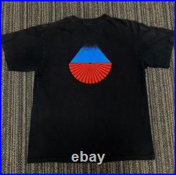 Vintage 90s Stanley Mouse Jerry Garcia Cats Under The Stars Grateful Dead Shirt