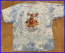 Vintage 90s The Grateful Fred Weed Bong T Shirt grateful dead Tie Dye Size XXL