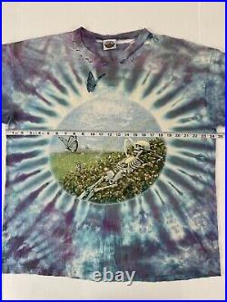 Vintage 90s Very Rare Grateful Dead Moon Space Tie Dye 1994 Tour XL T-Shirt USA