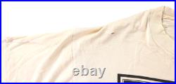 Vintage 90s XL Ivory Jerry Garcia Jasper Grateful Dead Portrait T Shirt THRASHED