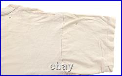 Vintage 90s XL Ivory Jerry Garcia Jasper Grateful Dead Portrait T Shirt THRASHED