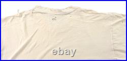 Vintage 90s XL Ivory Jerry Garcia Jasper Grateful Dead Portrait T Shirt THRASHED